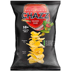 Чіпсы, Снеки Чазз Chazz 90g , 90г Bloody Mary Coctail Коктейль кривава мері