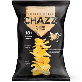 Чіпсы, Снеки Чазз Chazz 90g , 90г Naughty Cheddar Сир чеддер