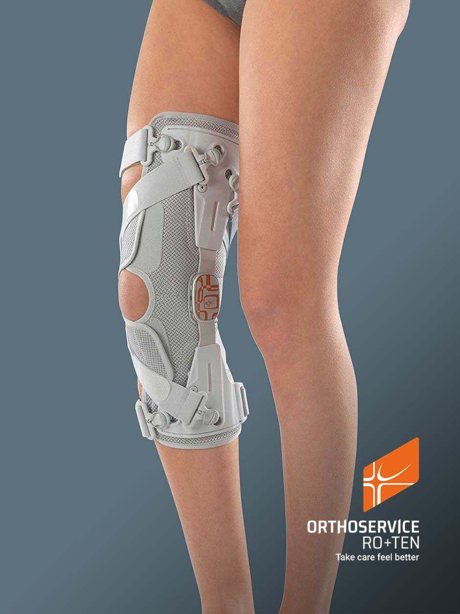 Ортез на колінний суглоб KOA за гонартрозу (арт.M20014), Orthoservice (Швейцарія) (сірий, M лівій), фото 1
