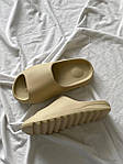 Чоловічі літні шльопанці Yeezy Slide Earth Bone No logo (оливкові) модні легкі шльопанці B032 Адідас топ, фото 9