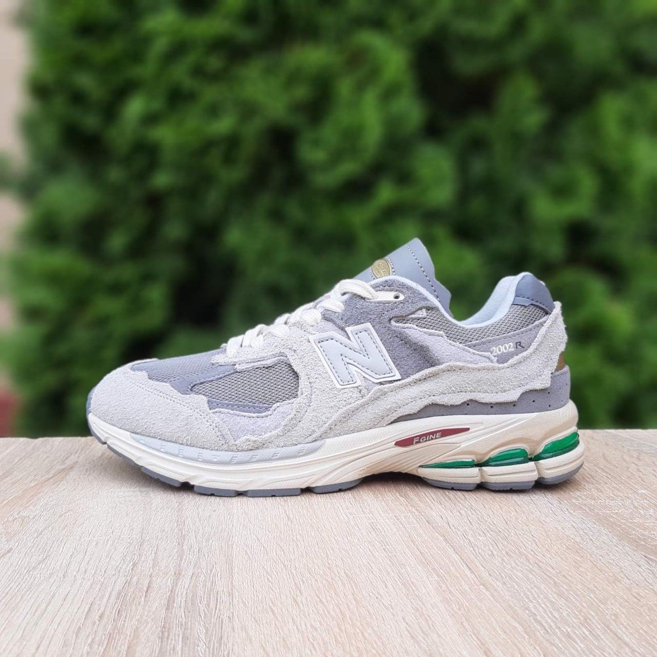 Чоловічі демісезонні кросівки New Balance 2002R Protection Pack (сірі) спортивні стильні кроси 11288 НБ vkross, фото 1