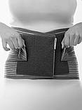 Бандаж для жорсткої фіксації спини Extra Max, Orthoteh (Болгарія) (сірий, L), фото 7