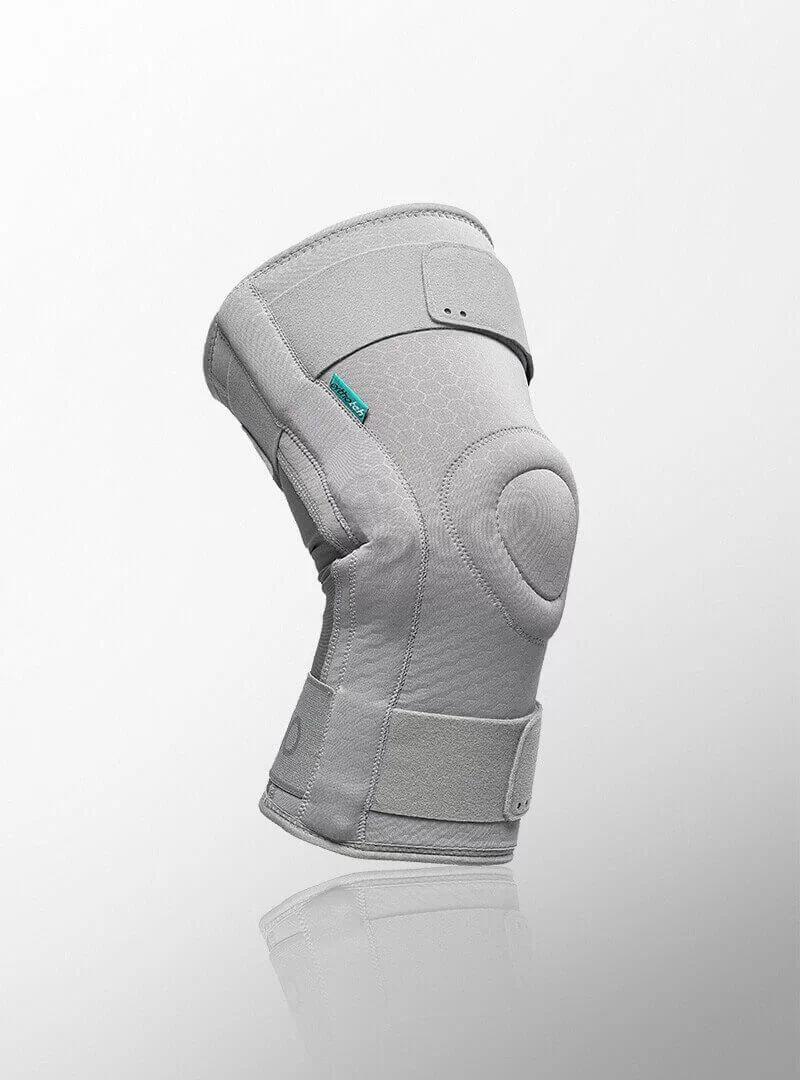 Фіксатор колінного суглоба Extra з поліецентричним шарніром, Orthoteh (Болгарія) (сірий, L), фото 1