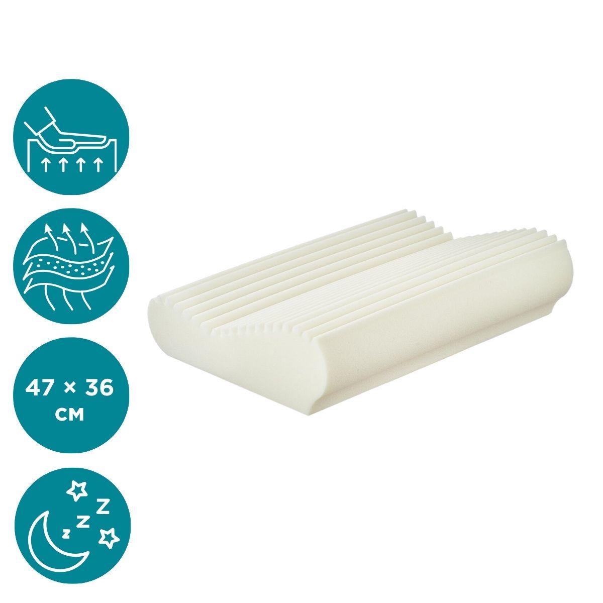 Подушка ортопедична з ефектом пам'яті OPO-104 Classic Ortomed, фото 1