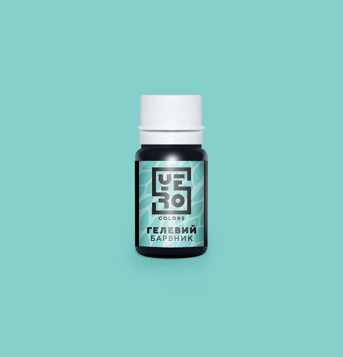 Гелевий барвник YERO COLORS Тіффані 10 грам