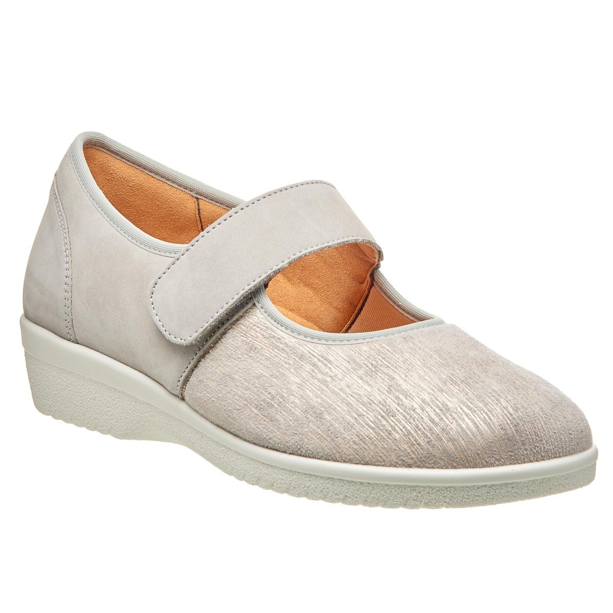 Жіночі напівчеревики "INGE" р.3,5 / 36 (світло сірий) (св.сірий, 36), фото 1