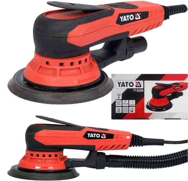 Шліфмашина ексцентрикова Yato YT-82206