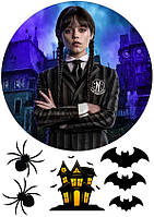 Вафельна картинка "Венсдей/Wednesday" No2