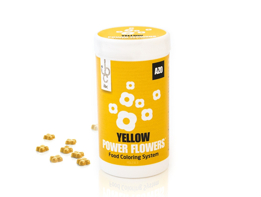 Жиророзчинний харчовий барвник Power Flowers Жовтий