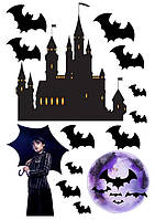 Вафельна картинка "Венсдей/Wednesday" No4