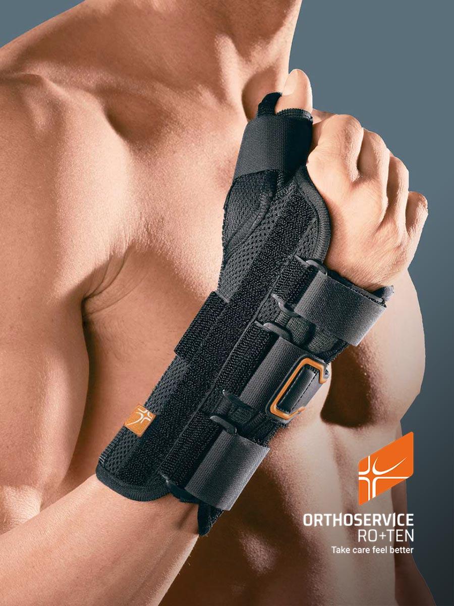 Ортез на промені-зап'ястковий суглоб із пальцем, відкритий PolFIT 17, MP1117, Orthoservice (Швейцарія), фото 1