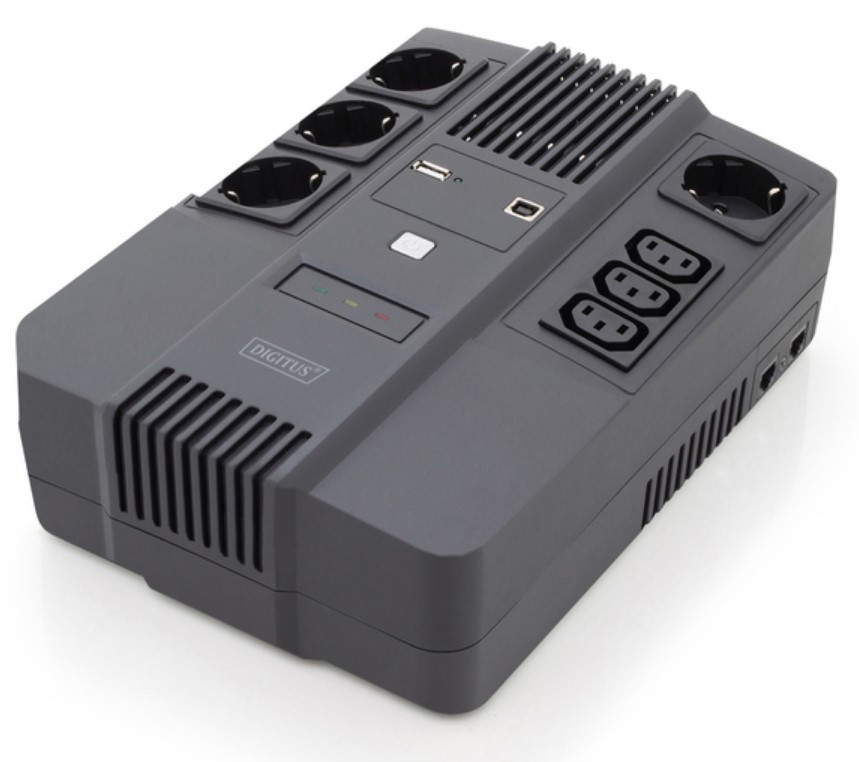 Лінійно-інтерактивне ДБЖ Digitus All-in-One 800VA/480W (DN-170111)