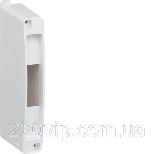 Щит зовнішній 1 мод. HAGER COSMOS VD101NE, бокс Хагер, шафа КОСМС розподільна навісна, фото 1