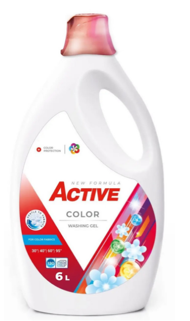 Гель для прання Active COLOR 6000 ml 4820196010906