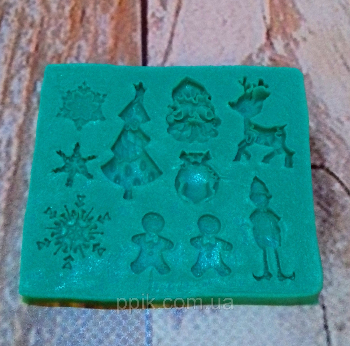 Силиконовый молд Набор Новогодний 3