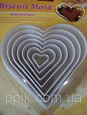 Форма кондитерська з 7-ми сердець