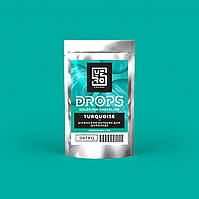 Барвник для шоколаду YERO COLORS Бірюзовий у дропсах