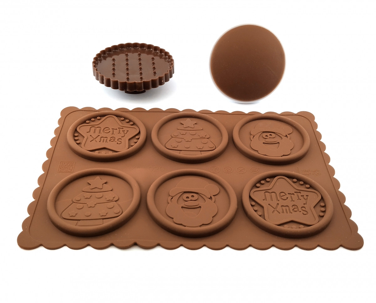 Форма силіконова для печива з шоколадом, фото 1
