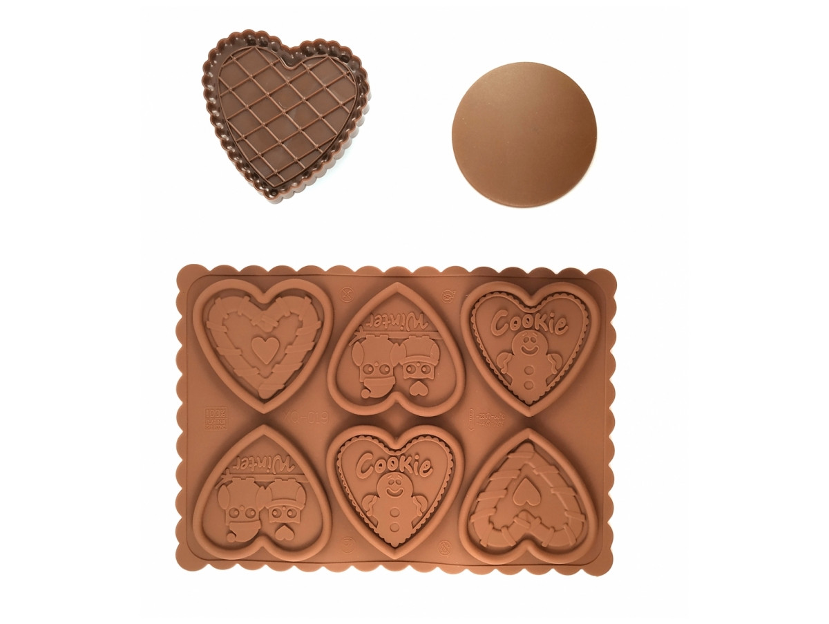 Форма силіконова для печива з шоколадом 3