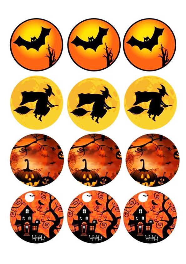 Вафельна картинка Хелловін No11, фото 1