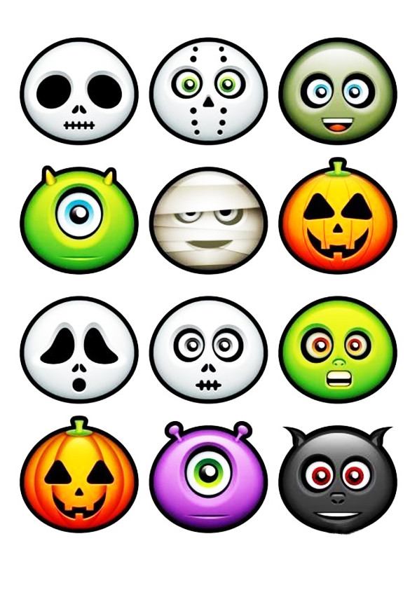 Вафельна картинка Хелловін No12, фото 1