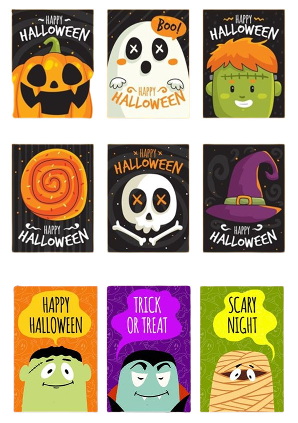 Вафельна картинка Хелловін No7, фото 1