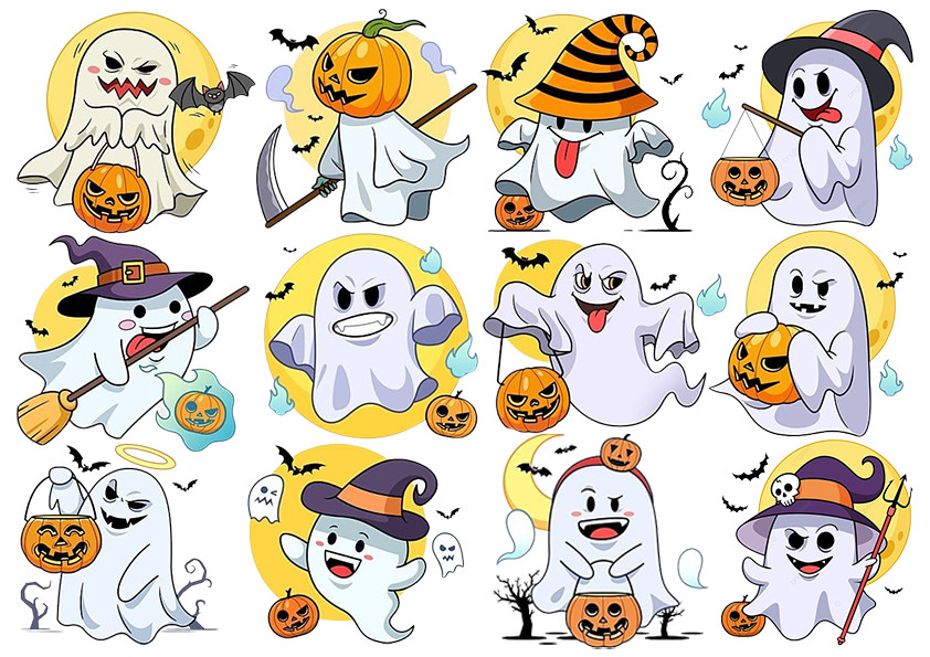 Вафельна картинка Хелловін No8, фото 1