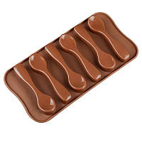 Форма силіконова для цукерок Ложки 2