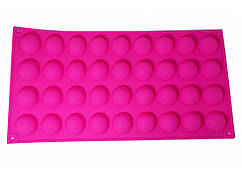 Форма силіконова Напівсфери маленькі 36 шт. (колір в асортименті)