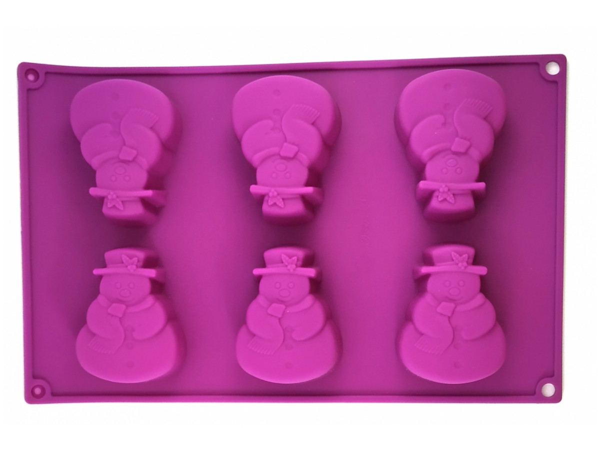 Форма силіконова Сніговики, фото 1