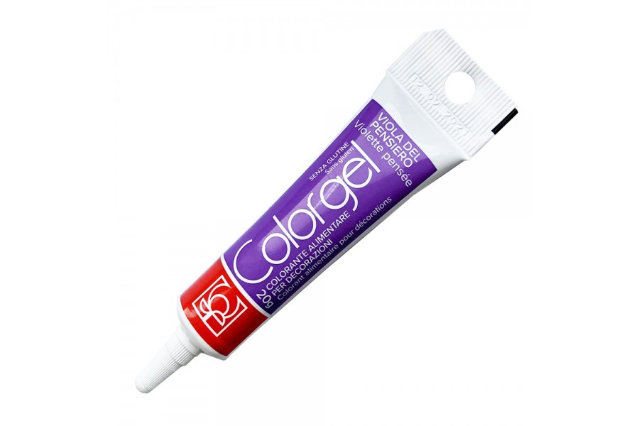 Барвник гелевий Світло-фіолетовий (viola del pensiero) Modecor 20 мл (не фарбує руки)