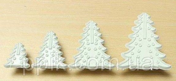 Набір форм відбитків ялинки з 8 шт