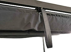 Пергола навіс для тераси 3х3 м Anthracite/Grey Sprint Hardmaister, фото 3