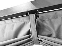 Пергола навіс для тераси 3х3 м Anthracite/Grey Sprint Hardmaister, фото 5