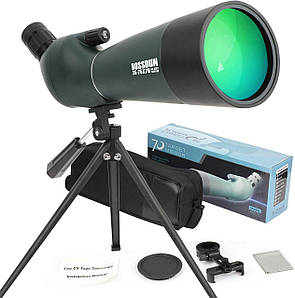 Телескопічна зорова труба Bossdun 110 25-75x з багатошаровим покриттям і тримачем для телефону