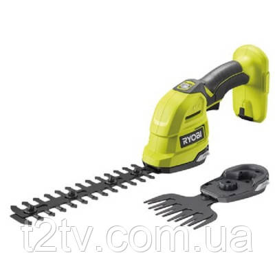 Кущоріз Ryobi RY18GSA-0 з насадкою, 18В ONE+,лезо 20см, (без АКБ та ЗП) (5133005764)