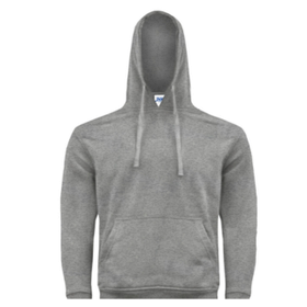 Светр-кенгуру (Худі) з капюшоном, сірий (меланж) JHK