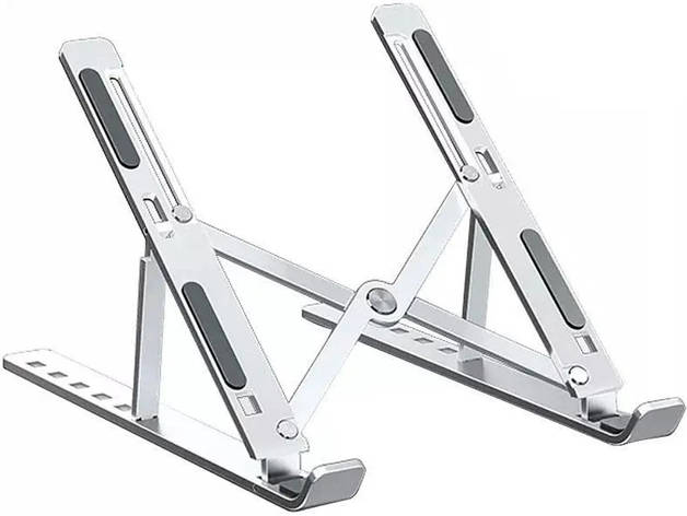 Підставка для ноутбука XO C102 Folding laptop Holder White (Уцінка, м'ята упаковка), фото 1