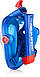 Повнолицева маска для дайвінгу Aqua Speed Spectra 2.0 7079 р. S (248-01) Blue/Orange дитяча, фото 5