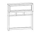 Вітальня (стінка) з ЛДСП/МДФ Петіо Gerbor Венге бронз/Штрокс темний, фото 4