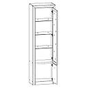 Вітальня (стінка) з ЛДСП/МДФ Петіо Gerbor Венге бронз/Штрокс темний, фото 6