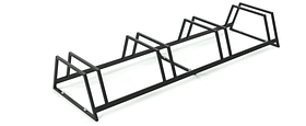 Велопарковка трапецієподібна на 4 місця 1600х500х250мм цільнозварна чорна Kompred OL781/1