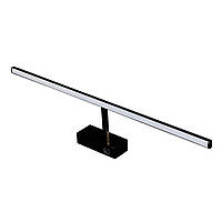 Світлодіодна LED підсвітка для дзеркал та картин вологозахищена (12W, 4200K, 850lm, IP45, чорна) KANARYA-12