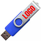 Флеш накопичувач USB 64ГБ СИНІЙ (під нанесення) 0801-1-64GB | Юсб флешка, фото 9