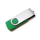 Флеш накопичувач USB 64ГБ ЗЕЛЕНИЙ (під нанесення) 0801-7-64GB | Юсб флешка, фото 9