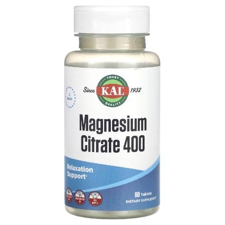 KAL Magnesium Citrate 400 mg 60 таб, фото 1