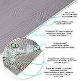 Самоклеюча вініловая плитка в рулоні 0,6*3m*2мм Мат SW-00002050, фото 2