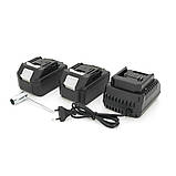 Акумуляторна ланцюгова пила Chain Saw 16|, 36V, зарядна + 2 акумулятори, Case, фото 5