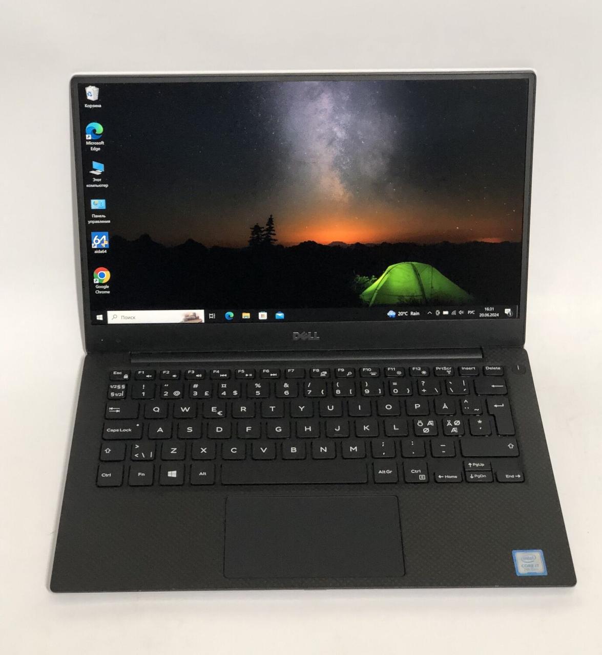 Б/в Ультрабук Dell XPS 13 9360 13.3" 1920x1080| Core i7-7500U| 8 GB RAM| 256 GB SSD| HD 620