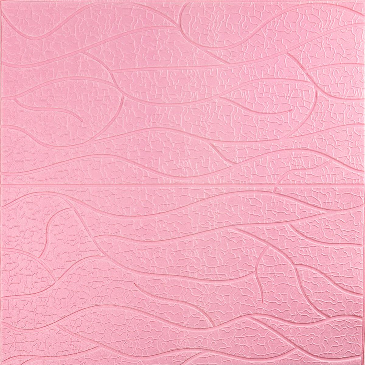 Панель 3D Pink 700*700*6mm (D) SW-00001950